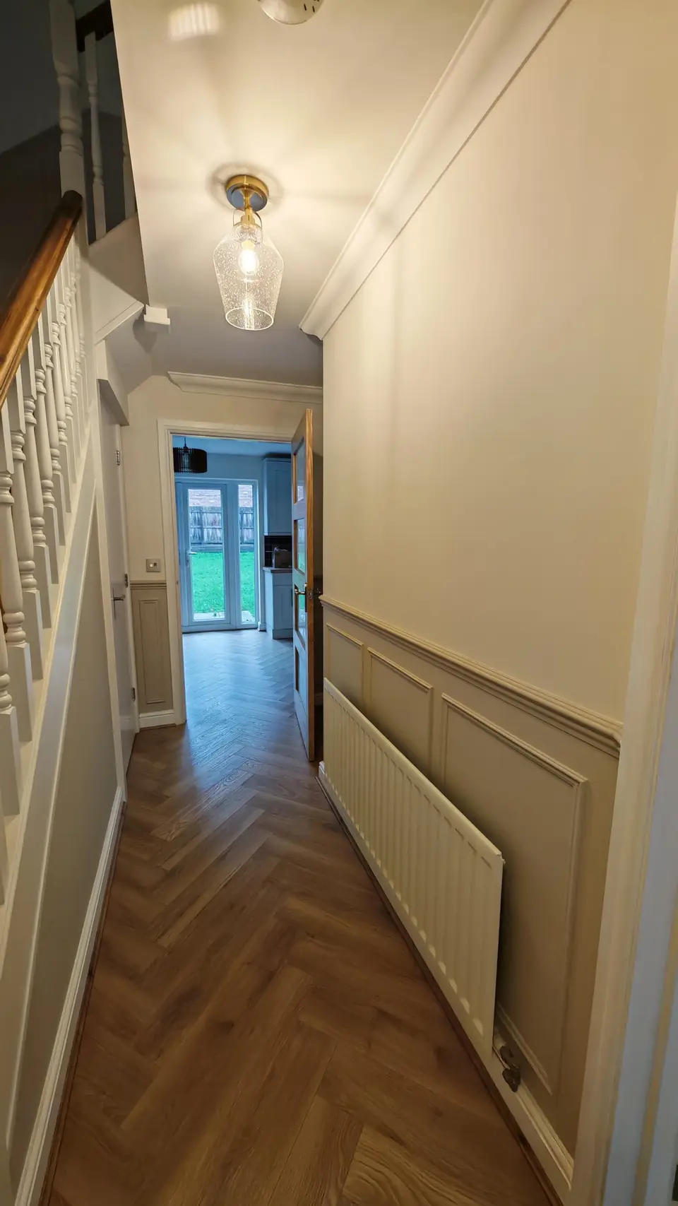 Hallways & stairs project by A&B Decorators in Carlisle