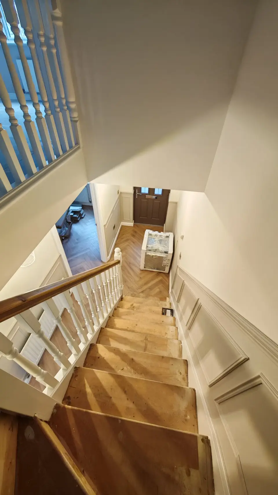 Hallways & stairs project by A&B Decorators in Carlisle